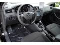 Titan Black 2016 Volkswagen Jetta S Interior Color