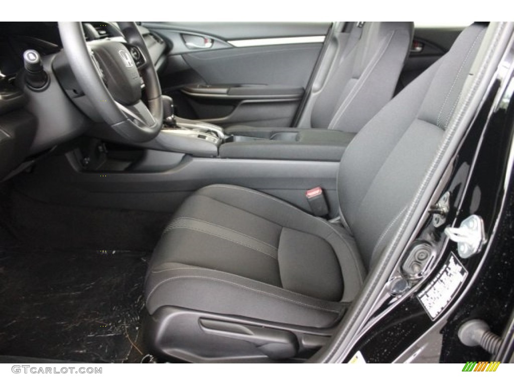 2017 Honda Civic EX Hatchback Front Seat Photo #116248712