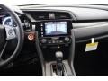 Black 2017 Honda Civic EX Hatchback Dashboard