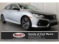 Lunar Silver Metallic - Civic EX-L Navi Hatchback Photo No. 1