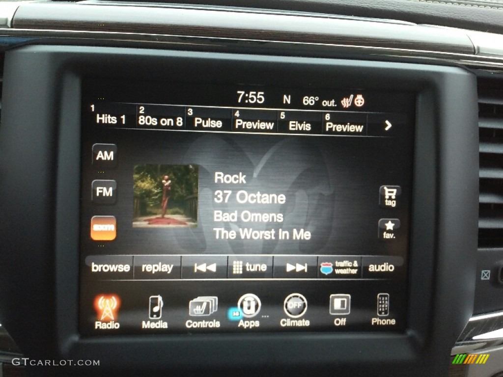 2017 Ram 1500 Laramie Crew Cab 4x4 Controls Photo #116249302