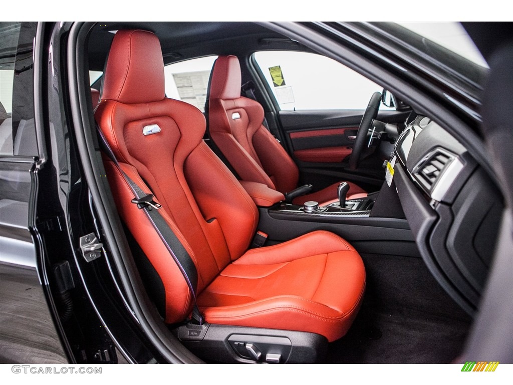 Sakhir Orange/Black Interior 2017 BMW M3 Sedan Photo #116249668