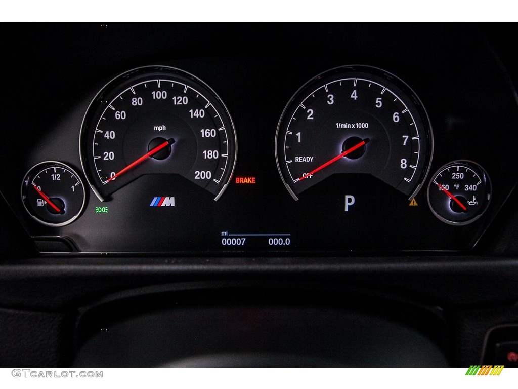2017 BMW M3 Sedan Gauges Photo #116249683