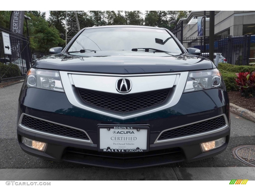 2013 MDX SH-AWD - Bali Blue Pearl / Graystone photo #2