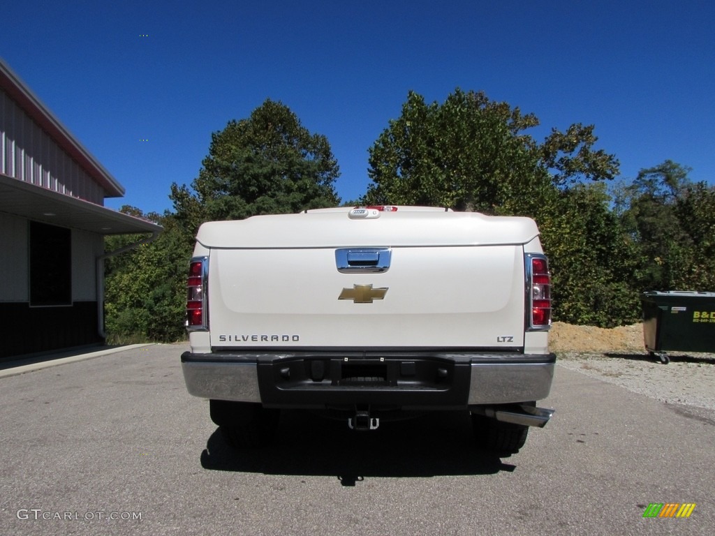 2009 Silverado 1500 LTZ Crew Cab 4x4 - White Diamond Tricoat / Ebony photo #4