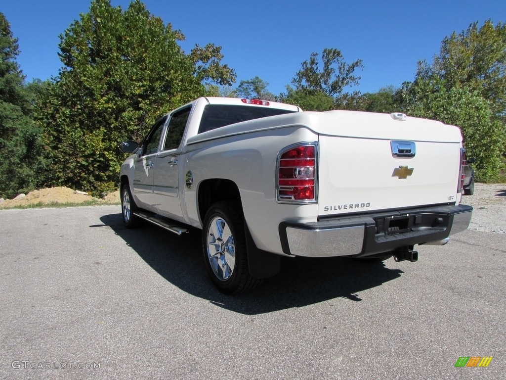 2009 Silverado 1500 LTZ Crew Cab 4x4 - White Diamond Tricoat / Ebony photo #5