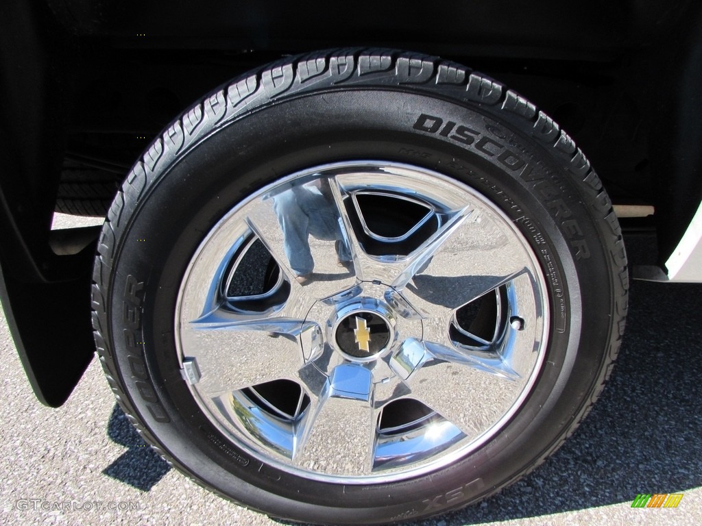 2009 Silverado 1500 LTZ Crew Cab 4x4 - White Diamond Tricoat / Ebony photo #10