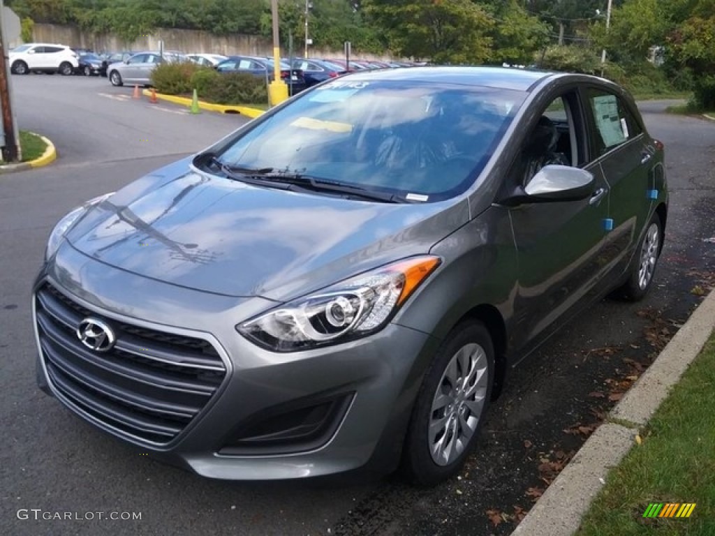 2017 Elantra GT  - Galactic Gray / Black photo #1