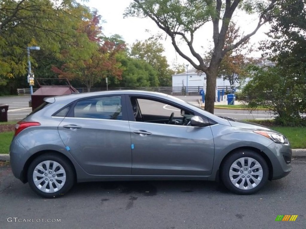 Galactic Gray 2017 Hyundai Elantra GT Standard Elantra GT Model Exterior Photo #116253125