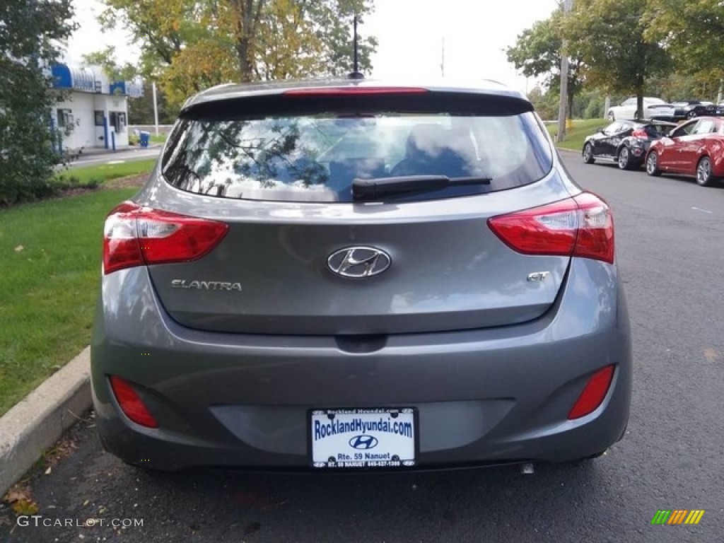 2017 Elantra GT  - Galactic Gray / Black photo #3