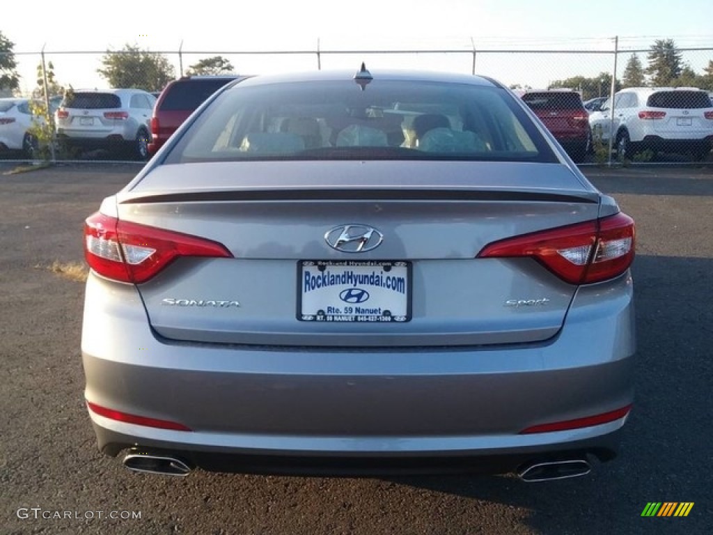 2017 Sonata Limited 2.0T - Lakeside Blue / Gray photo #7