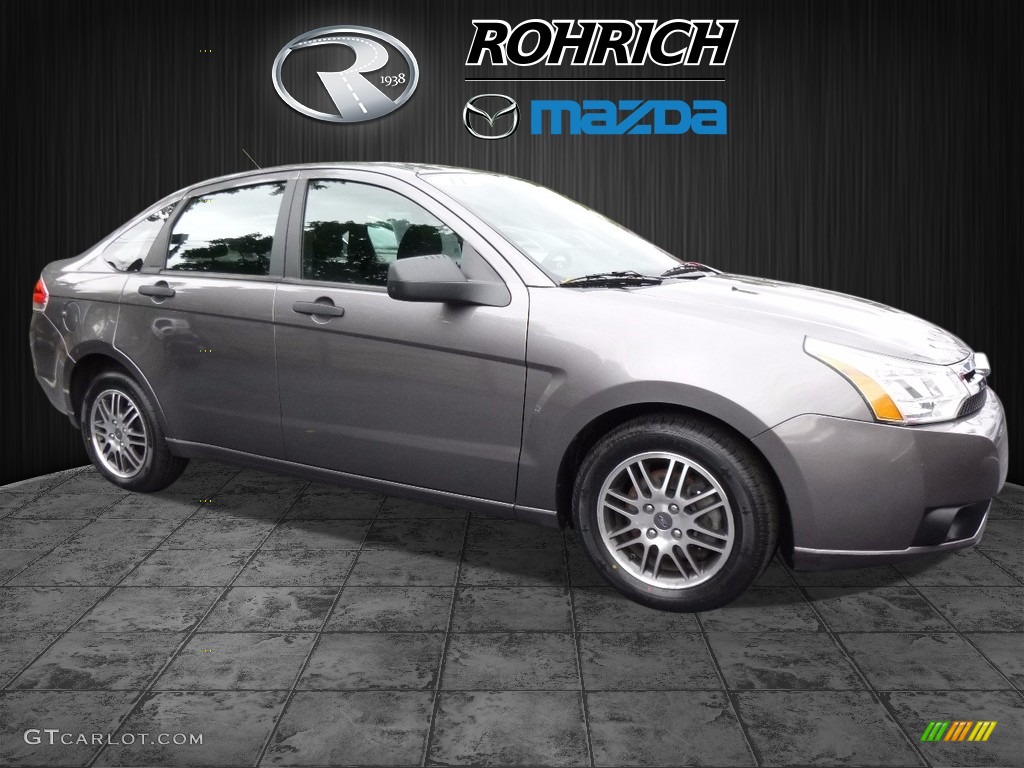2011 Focus SE Sedan - Sterling Gray Metallic / Charcoal Black photo #1