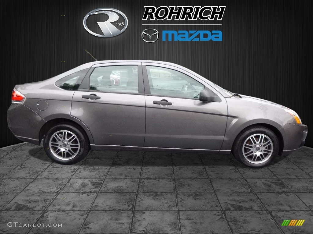 2011 Focus SE Sedan - Sterling Gray Metallic / Charcoal Black photo #2