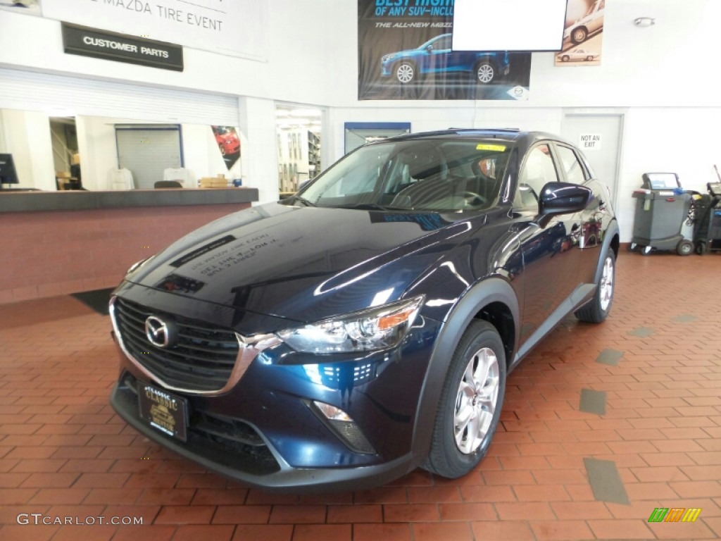 2017 Deep Crystal Blue Mica Mazda Cx 3 Sport 116250005