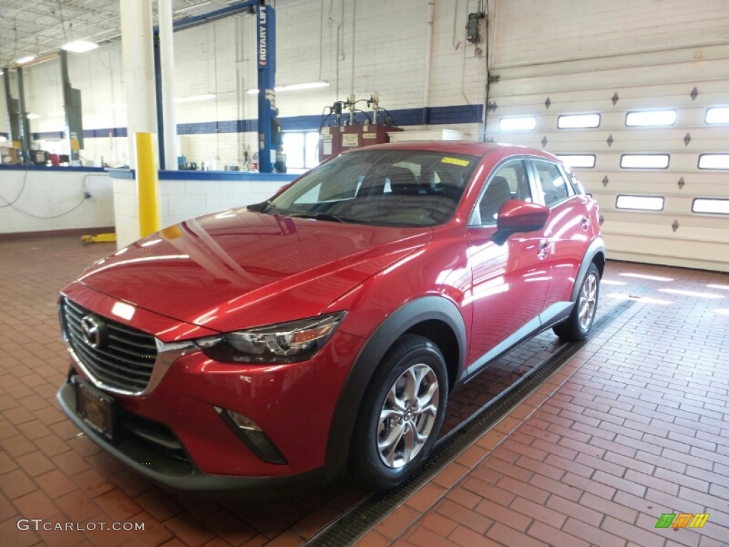 2017 CX-3 Sport AWD - Soul Red Metallic / Black photo #1