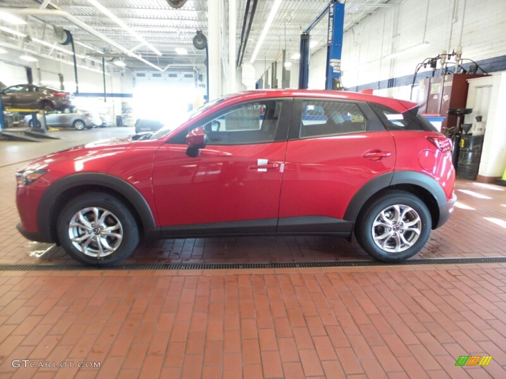 Soul Red Metallic 2017 Mazda CX-3 Sport AWD Exterior Photo #116254407