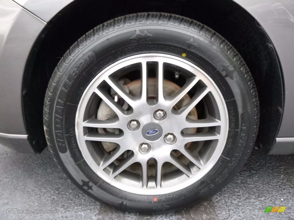 2011 Focus SE Sedan - Sterling Gray Metallic / Charcoal Black photo #14