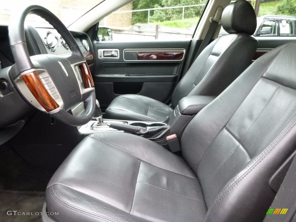 2008 MKZ AWD Sedan - Black / Dark Charcoal photo #5