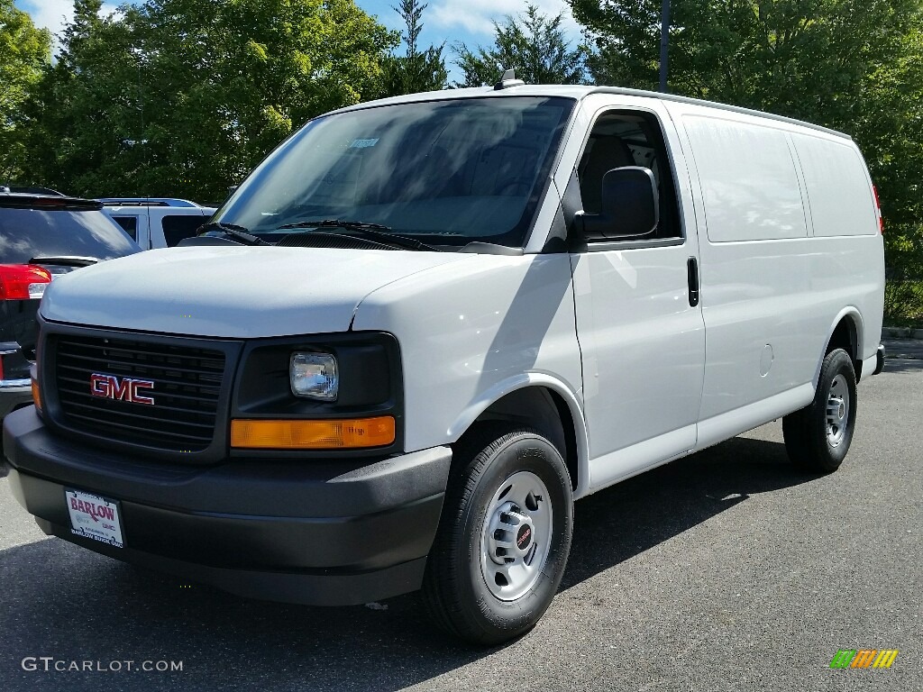 Summit White GMC Savana Van