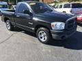 2008 Brilliant Black Crystal Pearl Dodge Ram 1500 ST Regular Cab  photo #1