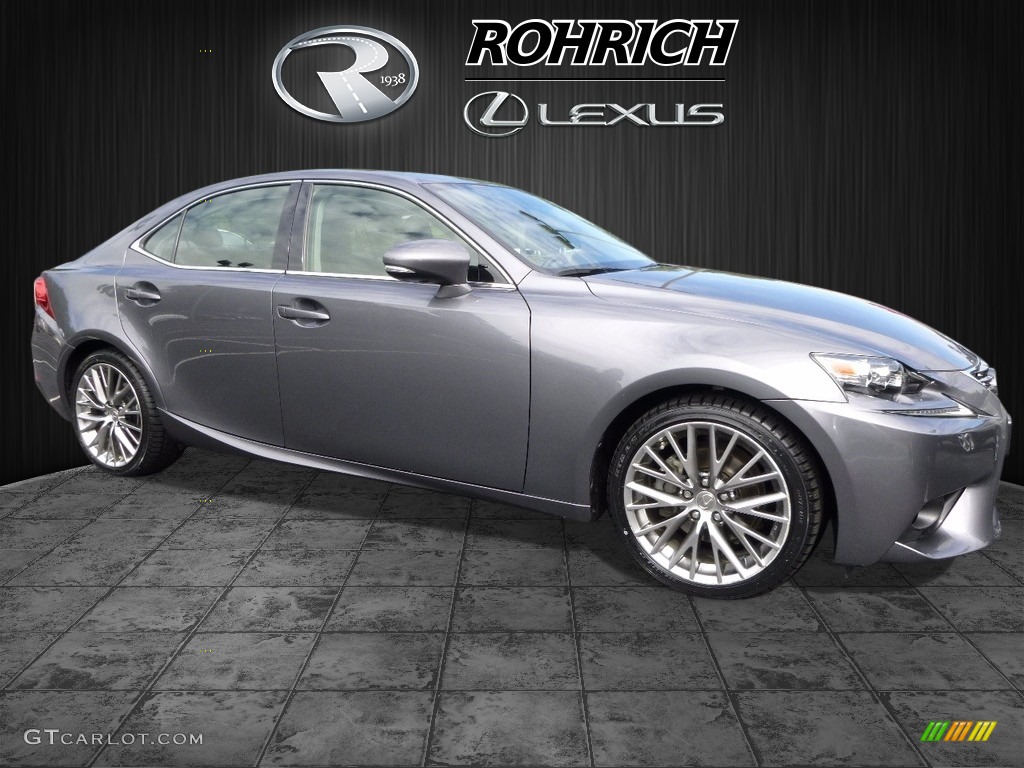 2014 IS 250 AWD - Nebula Gray Pearl / Black photo #1