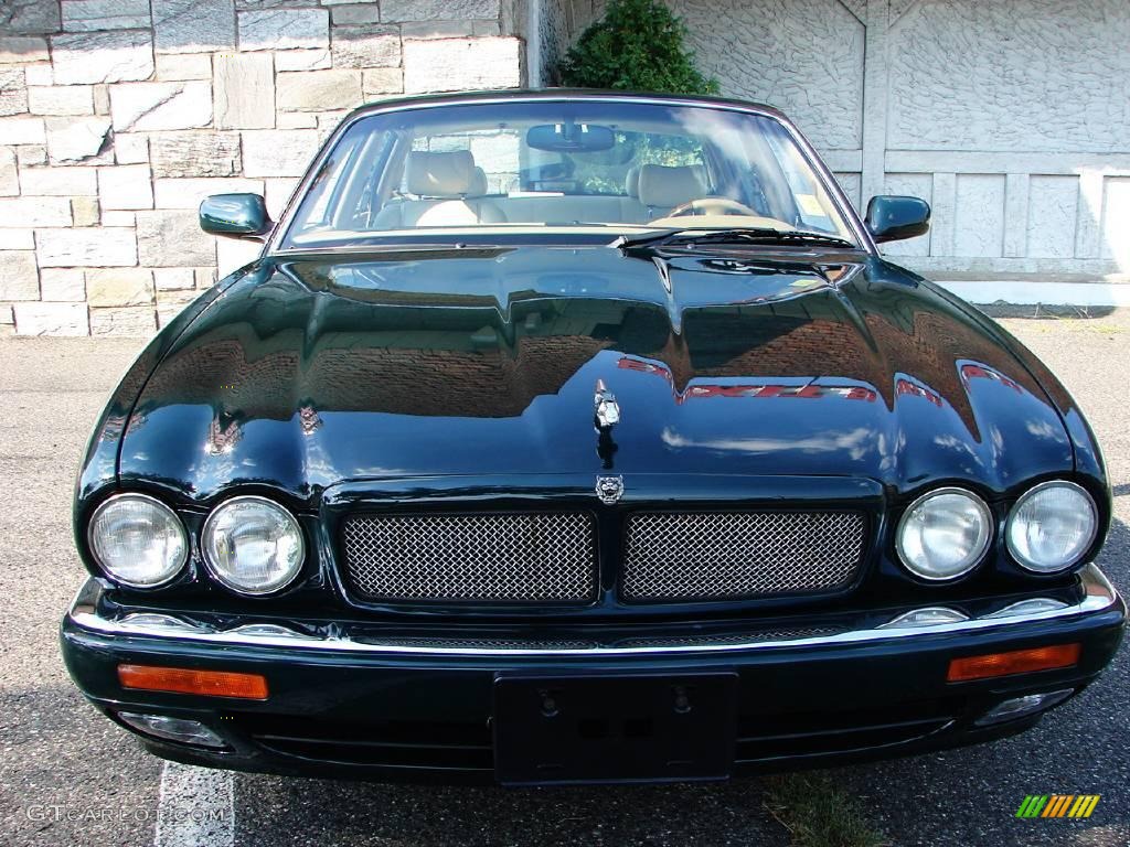 1996 XJ XJR - British Racing Green / Ivory photo #1