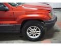 2004 Inferno Red Pearl Jeep Grand Cherokee Laredo 4x4  photo #48