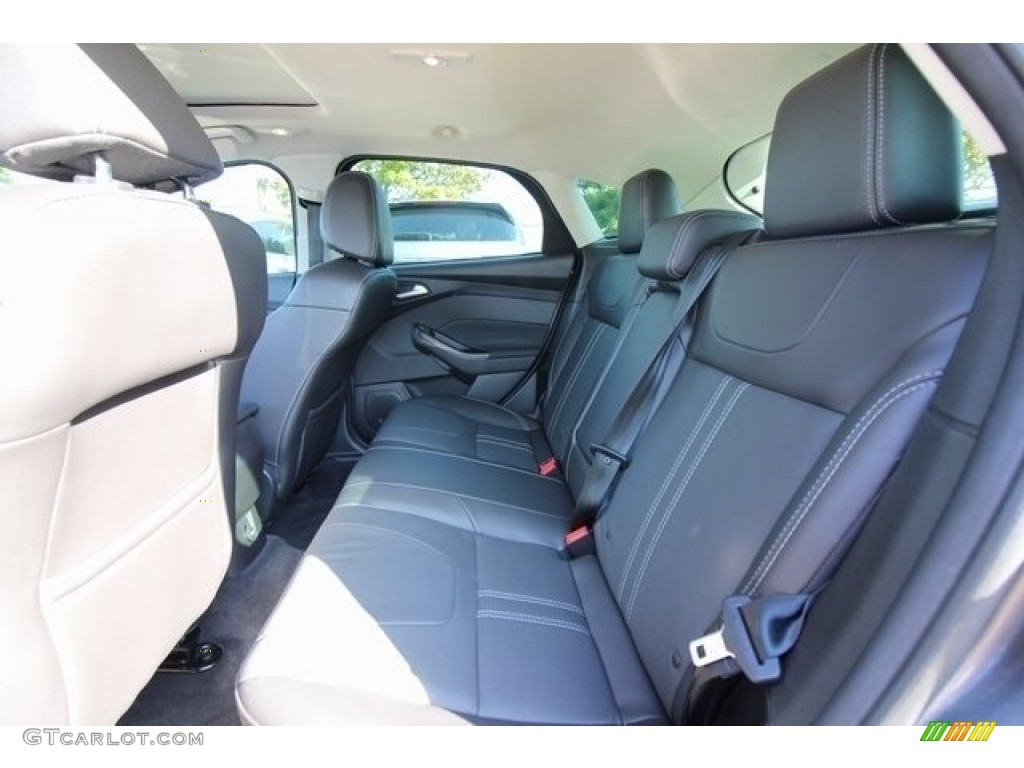 2014 Focus Titanium Hatchback - Sterling Gray / Charcoal Black photo #20