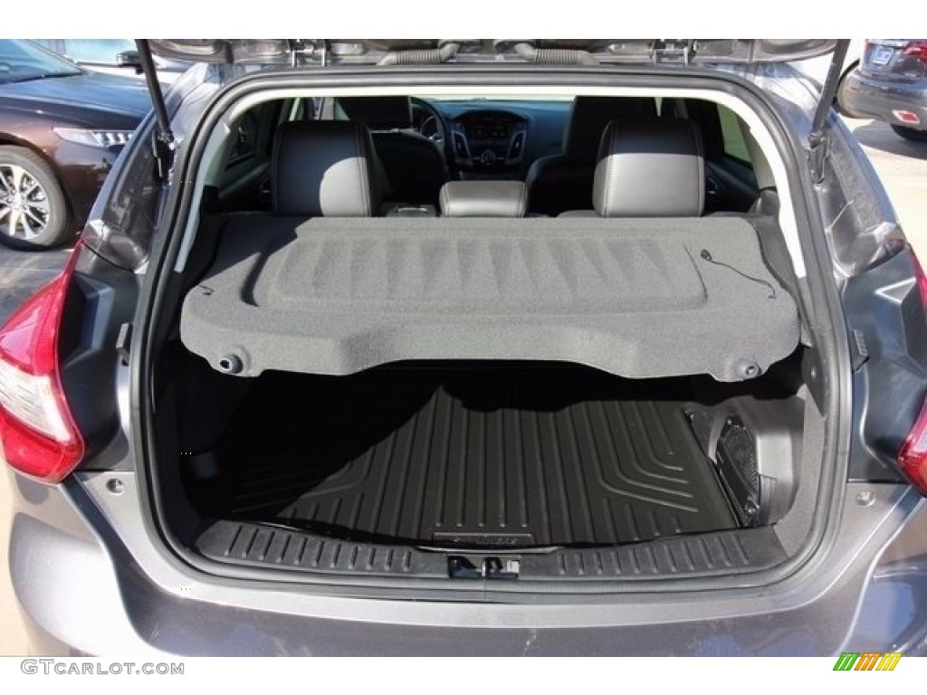 2014 Focus Titanium Hatchback - Sterling Gray / Charcoal Black photo #21