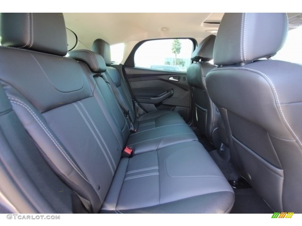 2014 Focus Titanium Hatchback - Sterling Gray / Charcoal Black photo #22