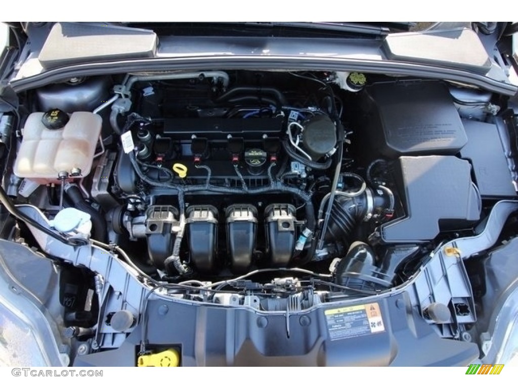 2014 Focus Titanium Hatchback - Sterling Gray / Charcoal Black photo #24