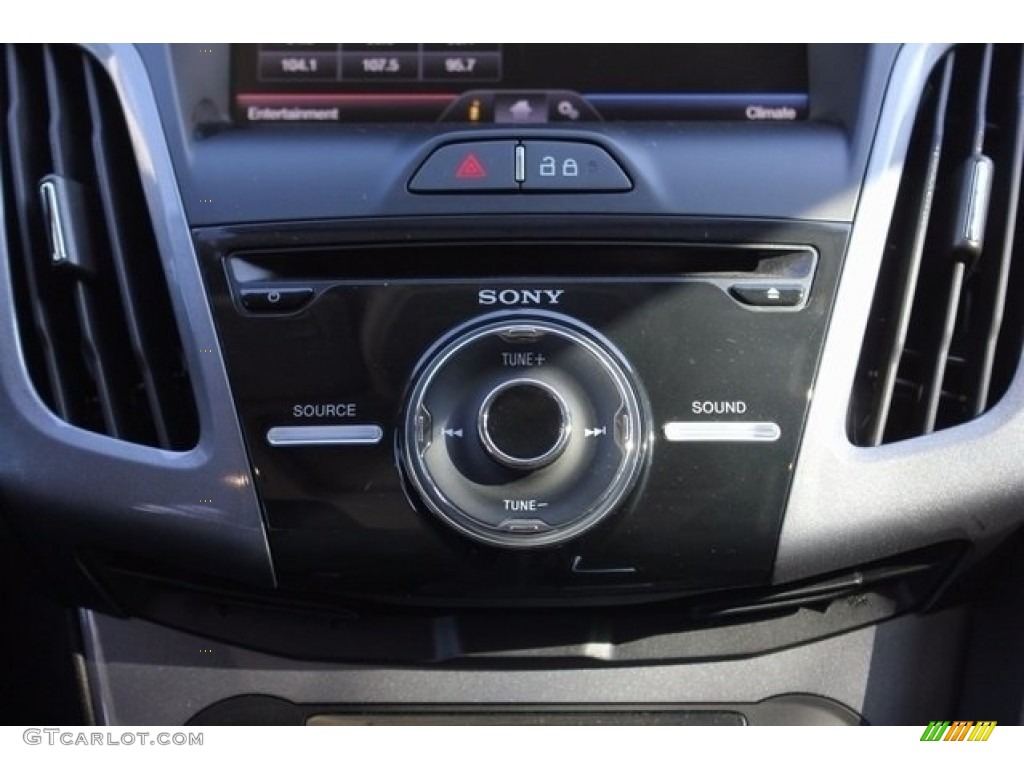 2014 Focus Titanium Hatchback - Sterling Gray / Charcoal Black photo #31