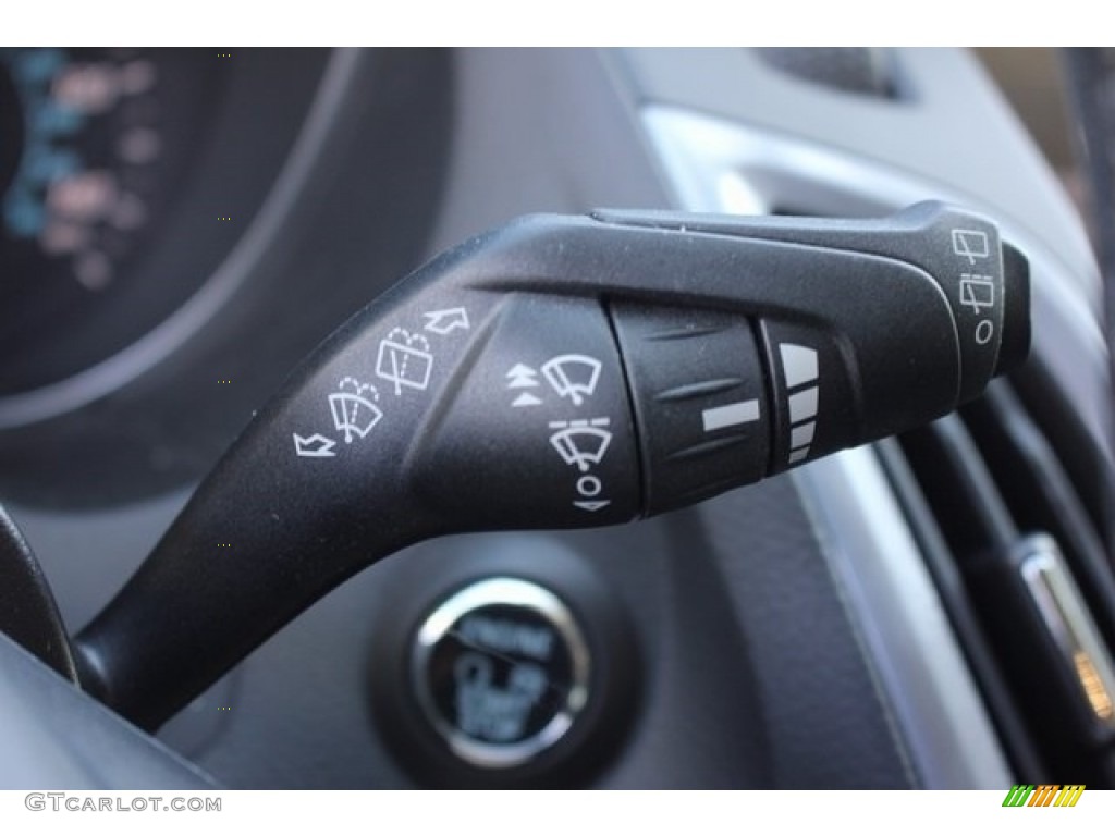 2014 Focus Titanium Hatchback - Sterling Gray / Charcoal Black photo #37