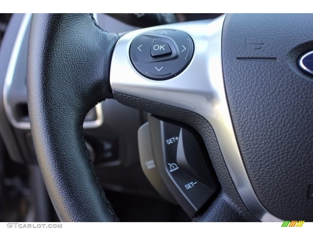 2014 Focus Titanium Hatchback - Sterling Gray / Charcoal Black photo #40