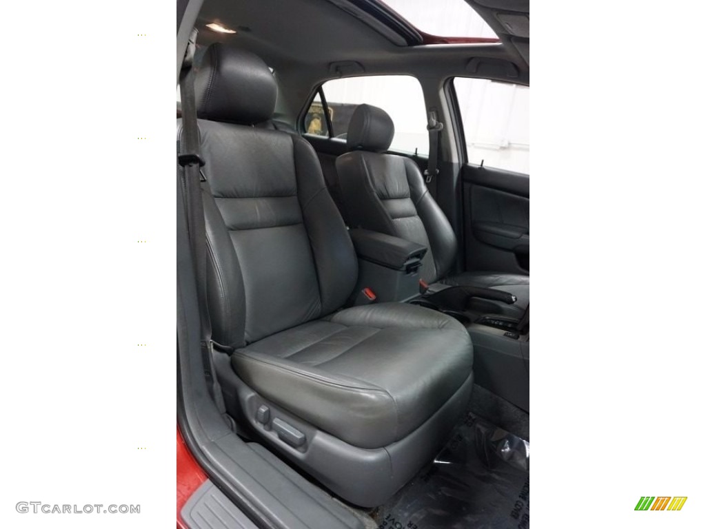 2007 Accord EX-L V6 Sedan - Moroccan Red Pearl / Gray photo #19