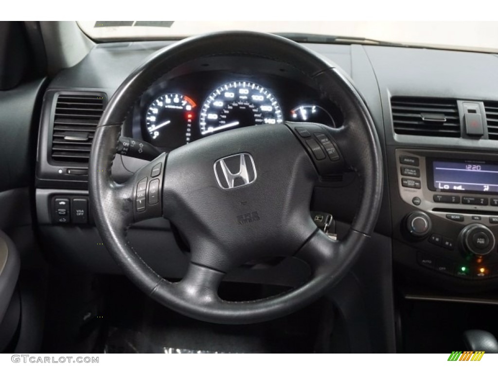 2007 Accord EX-L V6 Sedan - Moroccan Red Pearl / Gray photo #28