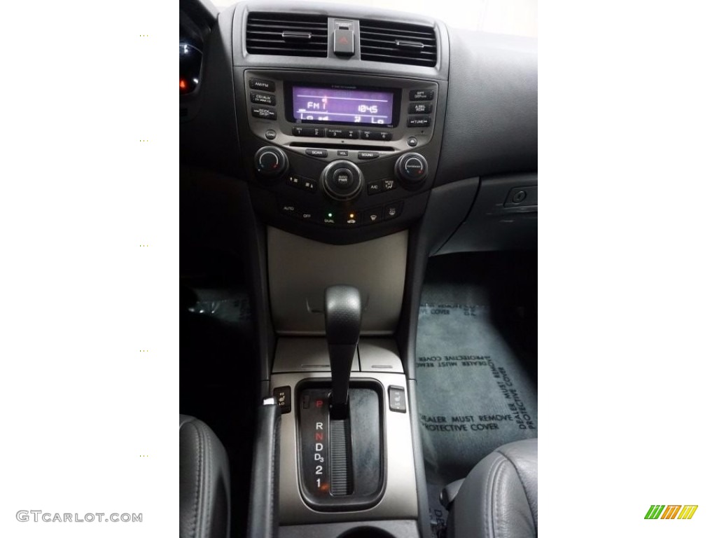 2007 Accord EX-L V6 Sedan - Moroccan Red Pearl / Gray photo #36