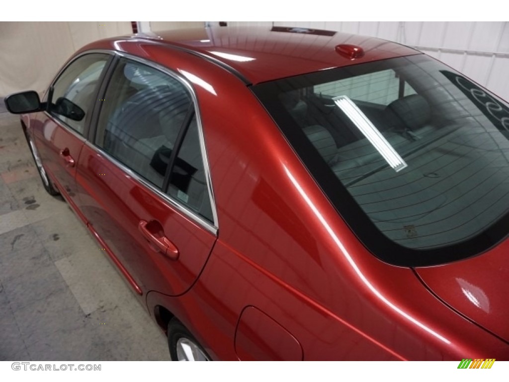 2007 Accord EX-L V6 Sedan - Moroccan Red Pearl / Gray photo #58