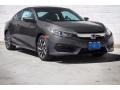 Modern Steel Metallic 2016 Honda Civic LX-P Coupe