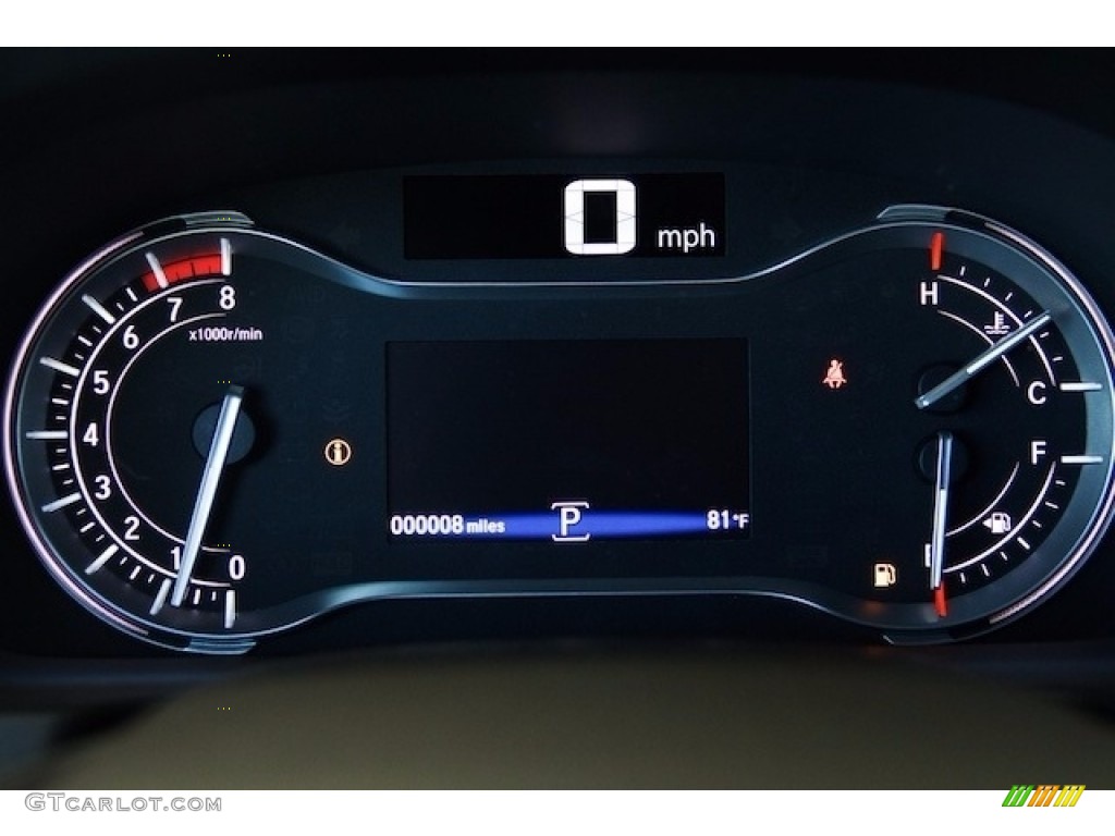 2017 Honda Ridgeline RTL Gauges Photos