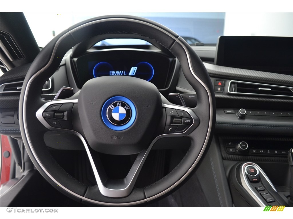 2017 BMW i8 Standard i8 Model Giga Amido Steering Wheel Photo #116267100