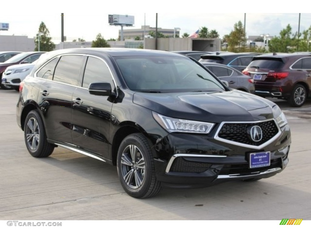 2017 MDX  - Crystal Black Pearl / Parchment photo #1