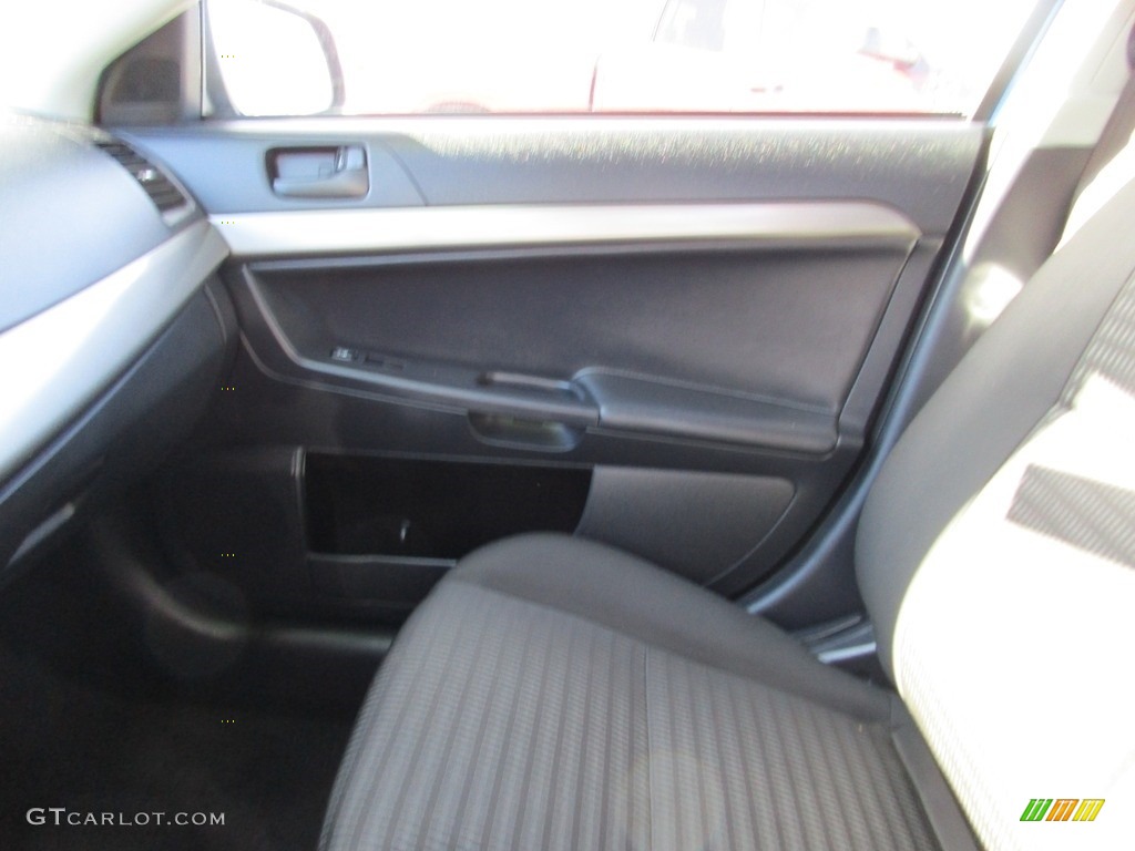 2012 Lancer SE AWD - Octane Blue Pearl / Black photo #16