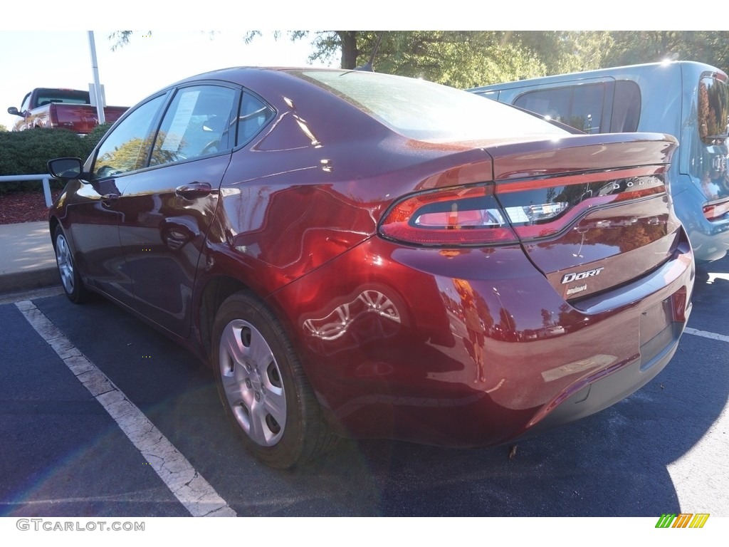 2015 Dart SE - Passion Red Pearl / Black photo #2