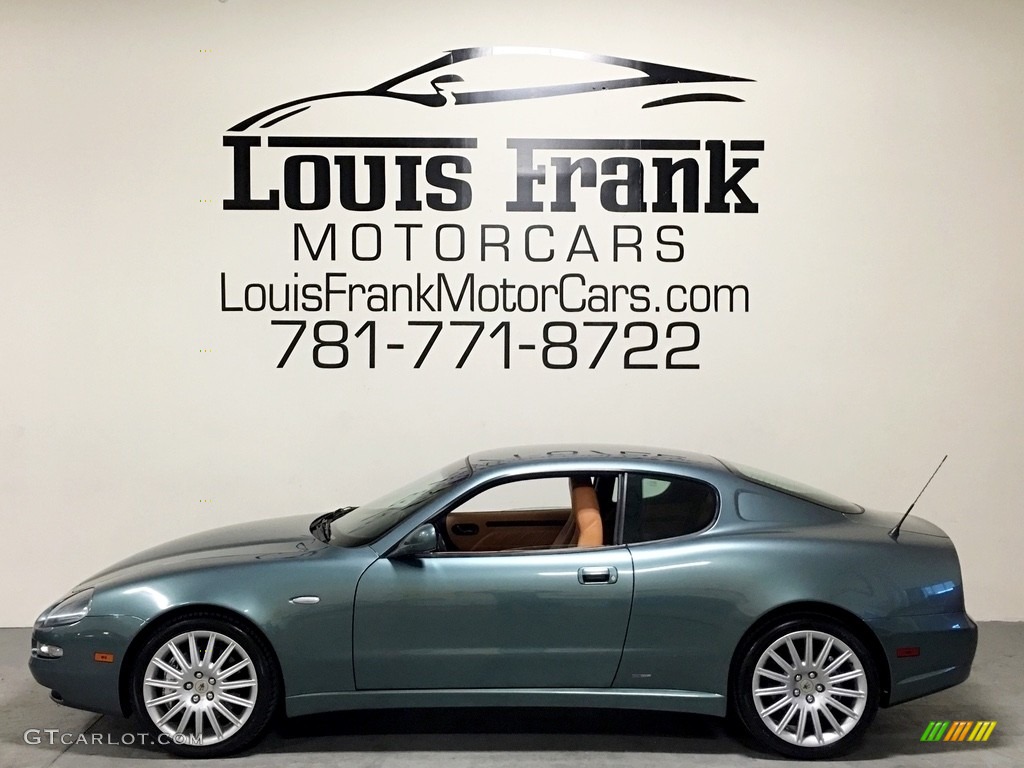 2002 Coupe Cambiocorsa - Verde Mistral (Blue Green) / Cuoio photo #1