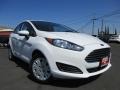 2016 Oxford White Ford Fiesta S Sedan  photo #1