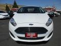 Oxford White - Fiesta S Sedan Photo No. 2