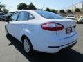 Oxford White - Fiesta S Sedan Photo No. 5
