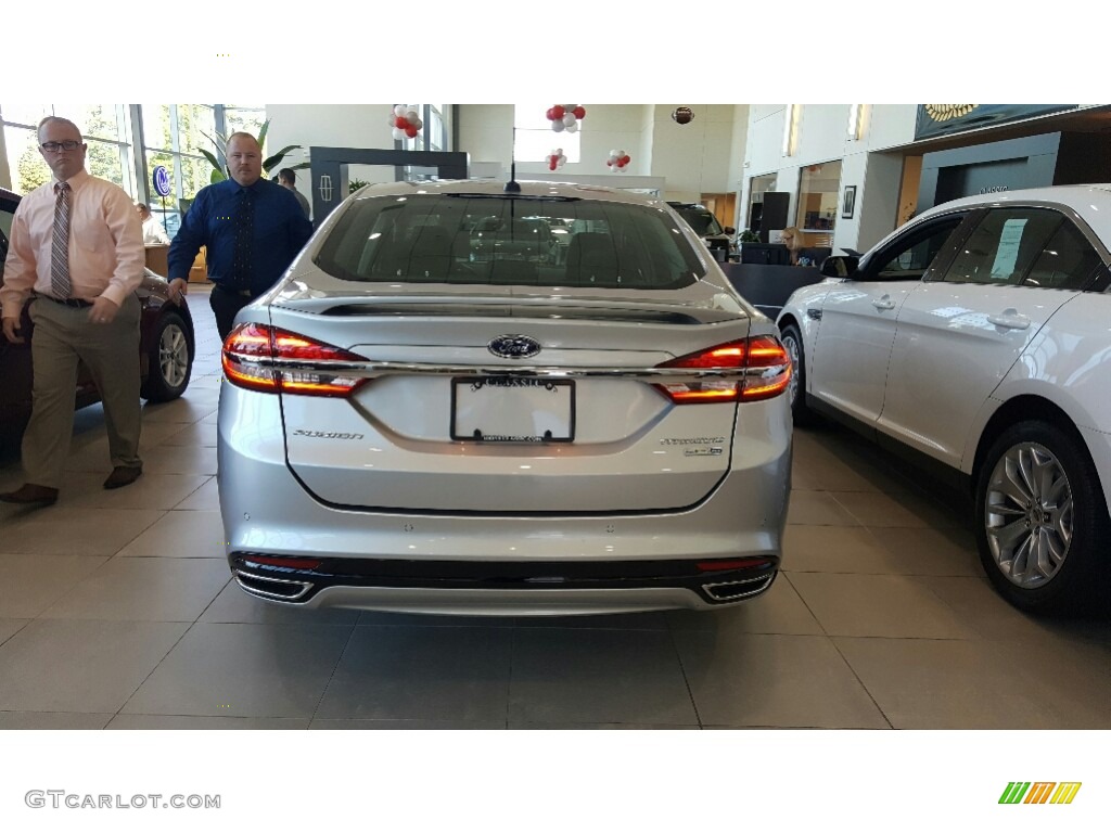 2017 Fusion Titanium AWD - Ingot Silver / Ebony photo #7