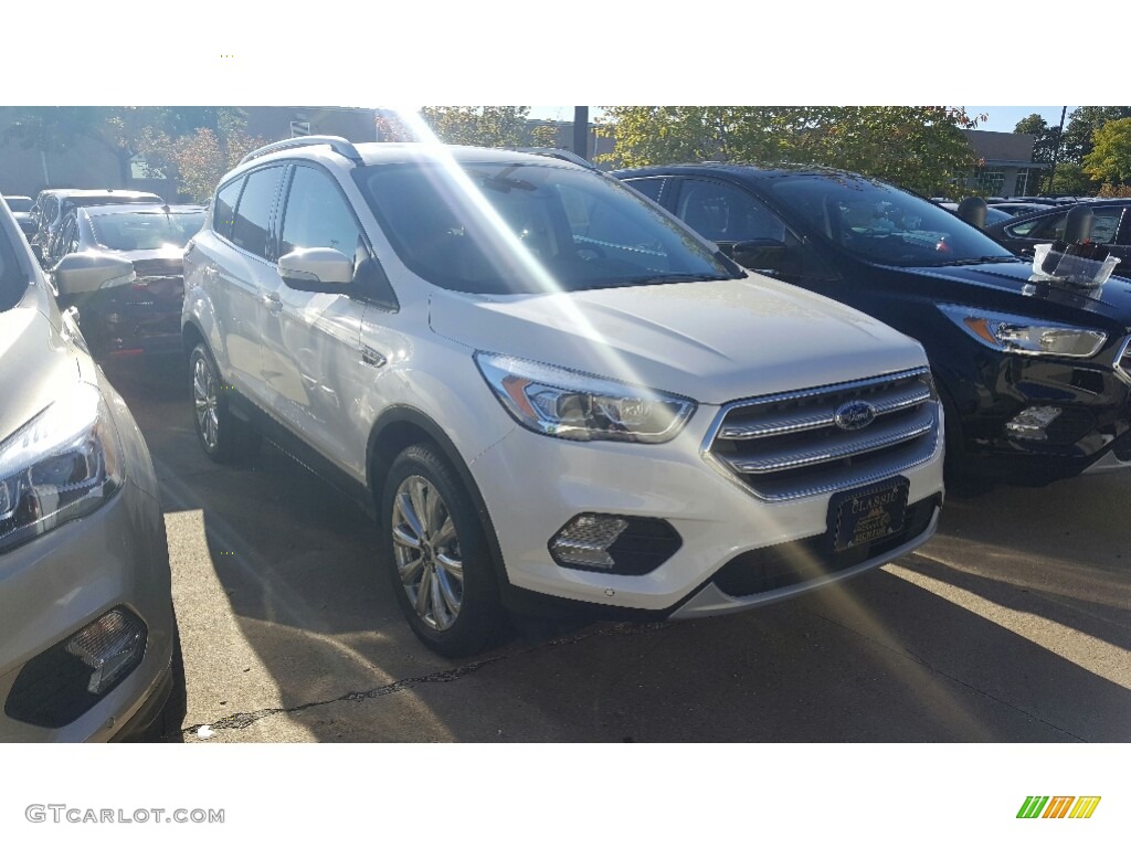 White Platinum Ford Escape